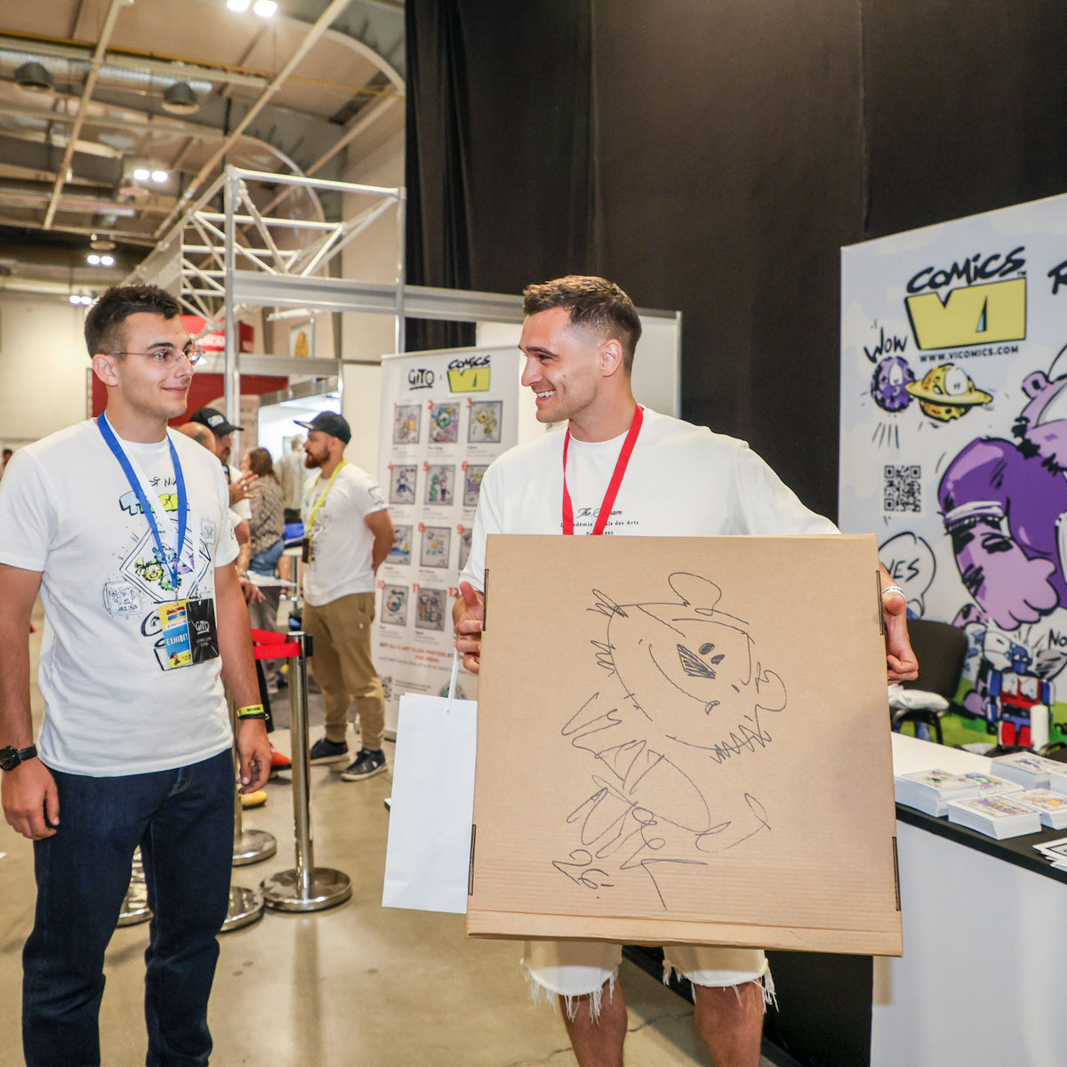 Behind the Scenes at Comic Con