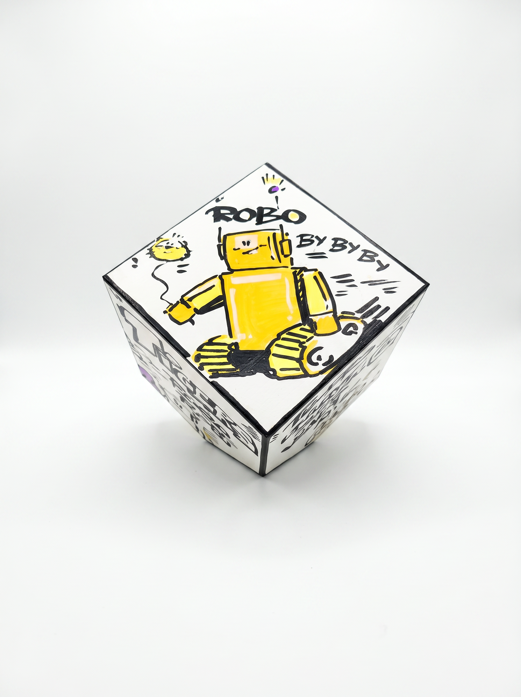 1/1 Unique Art Cube | Cube #07 | Gito x Art Vladi