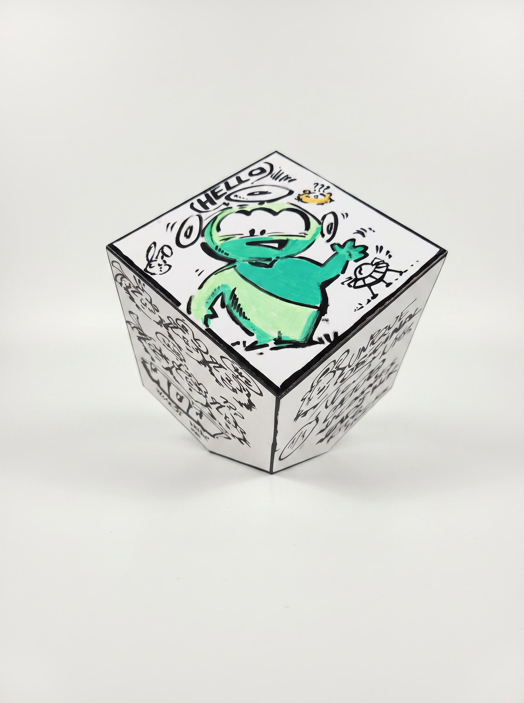 1/1 Unique Art Cube | Cube #05 | Gito x Art Vladi