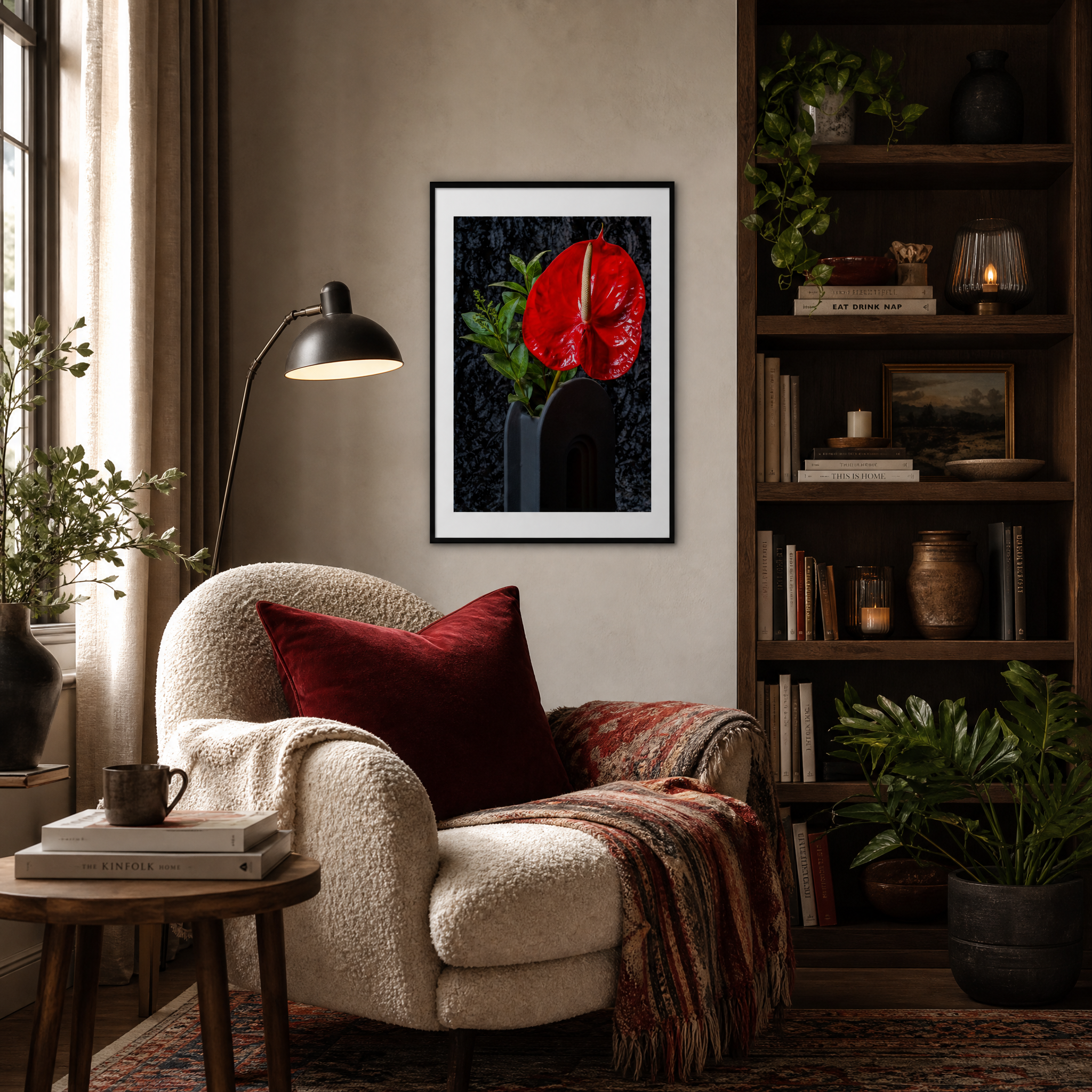 Anthurium ~ FlamingoFlower ~ Fine Art Photography Print by Ivo Titzin ~Limited Edition Gito Art Home and Decor