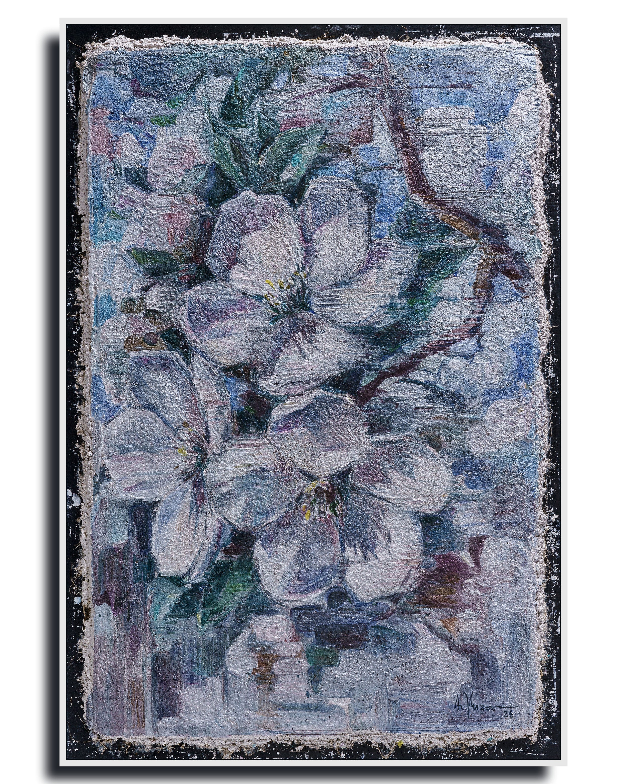 Blossom - Print of Buon Fresco Original Painting by Alexander Yuzev photographed for GIto Art & Decor - High Quality Art Print - framed wall decor