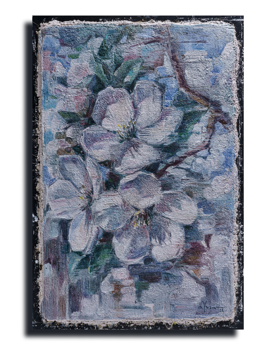 Blossom - Print of Buon Fresco Original Painting by Alexander Yuzev photographed for GIto Art & Decor - High Quality Art Print - framed wall decor