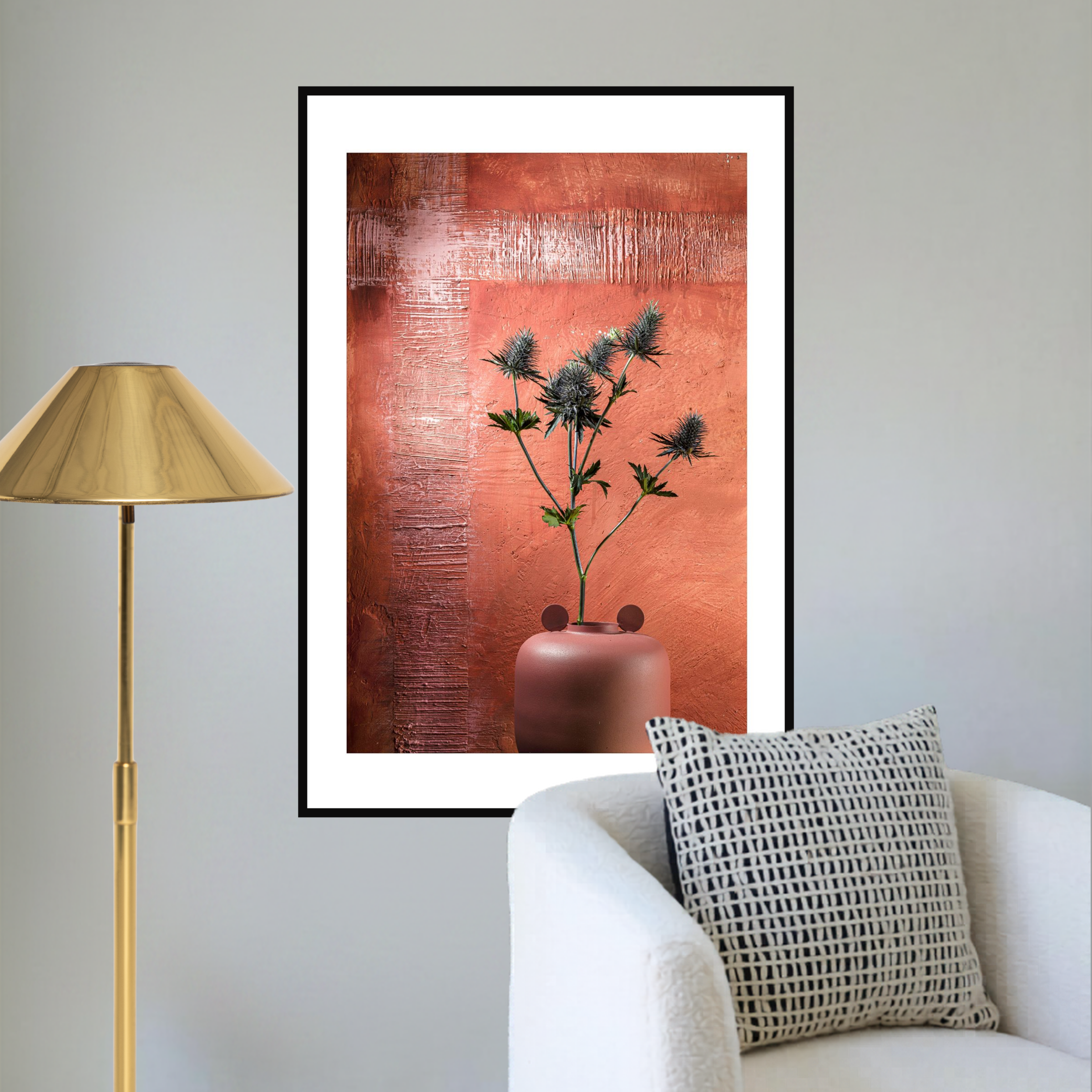 Blue Sea Thistle – Fine Art Photography - Earth Tones - Wall Art - Limited Edition