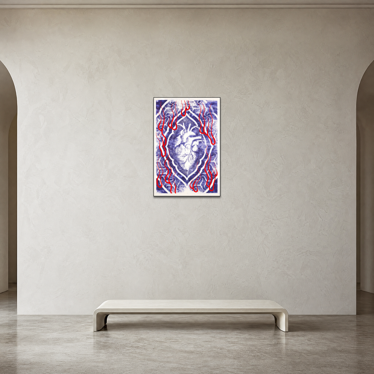 Kokoro - Heart and Soul | Fine Art Wall Print | Tattoo Art | Limited 1000/1000
