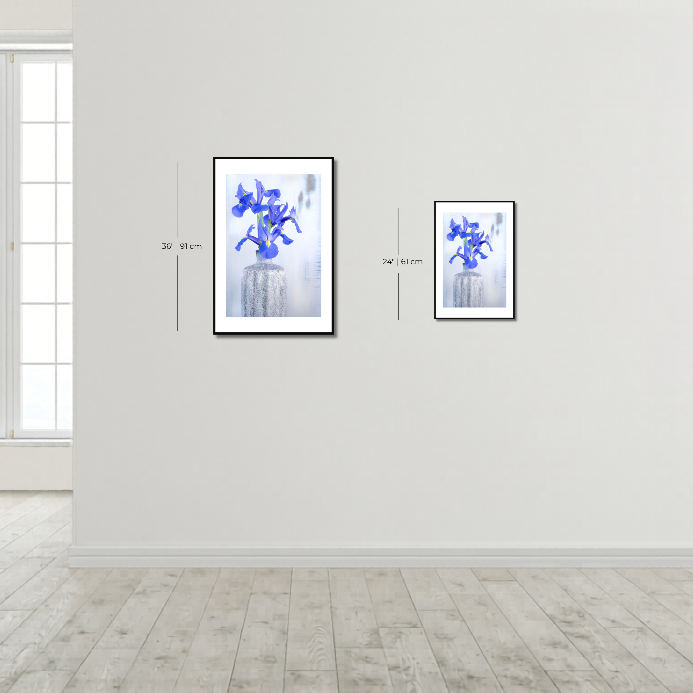 Iris – Fine Art Photography by Ivo Tizin - Gentel Flower Wall Art - Gito Art Limited Edition