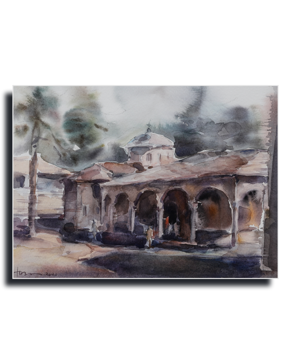 Sokolski manastir — white frame