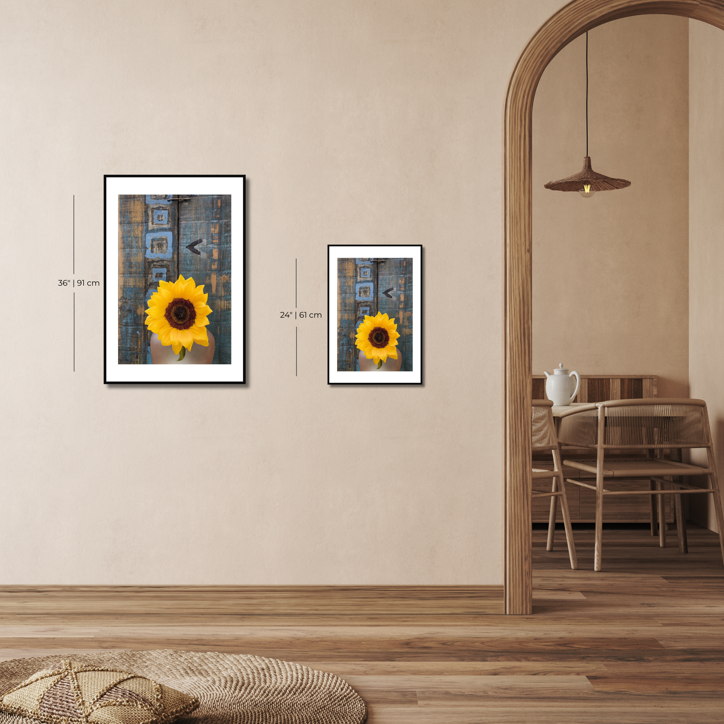 Sunflower - Fine Art Photography by Ivo Tizin - Wall Art - contemporary, minimalistic style - Limited Edition