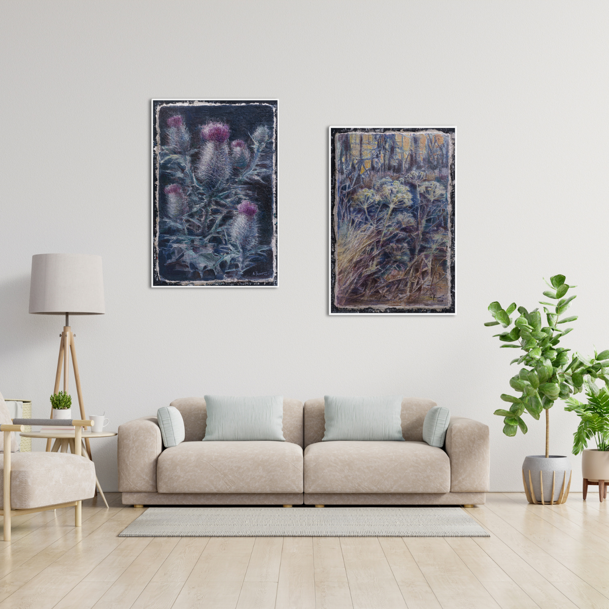 Print of Buon Fresco Original Painting by Alexander Yuzev photographed for GIto Art & Decor - High Quality Art Print - framed wall decor
