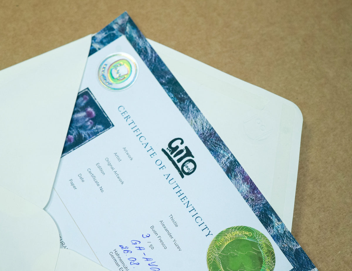 Every Artwork Has a Story - and a Certificate