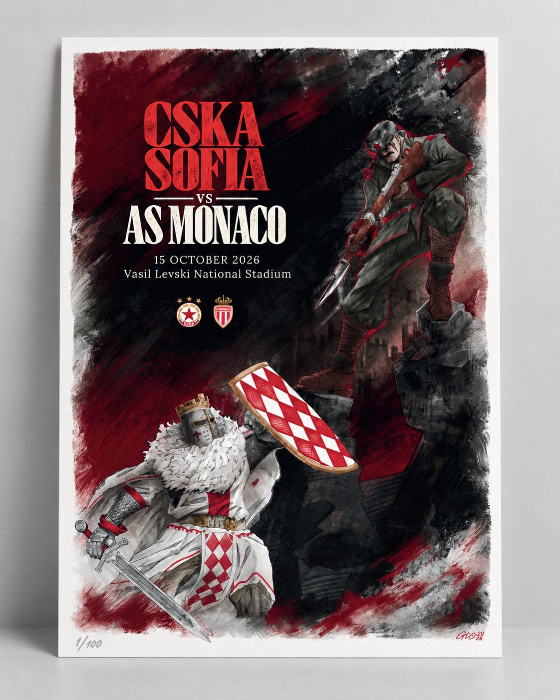 When Football Meets Art: GITO ART × CSKA Sofia
