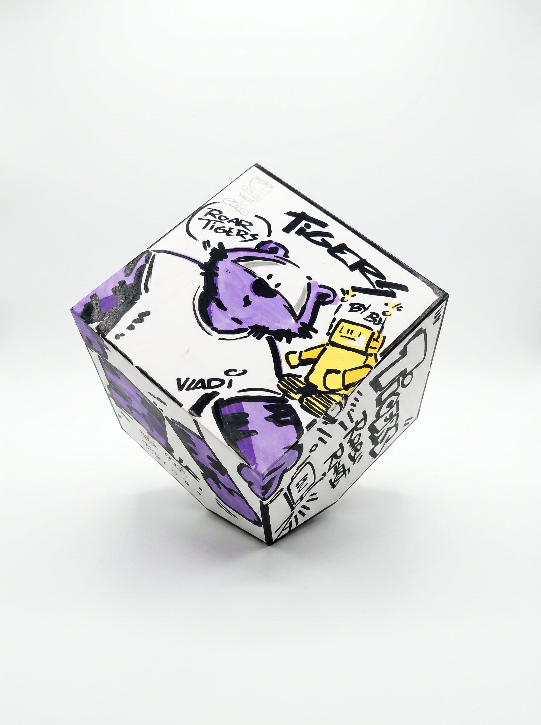 1/1 Unique Art Cube | Cube #07 | Gito x Art Vladi