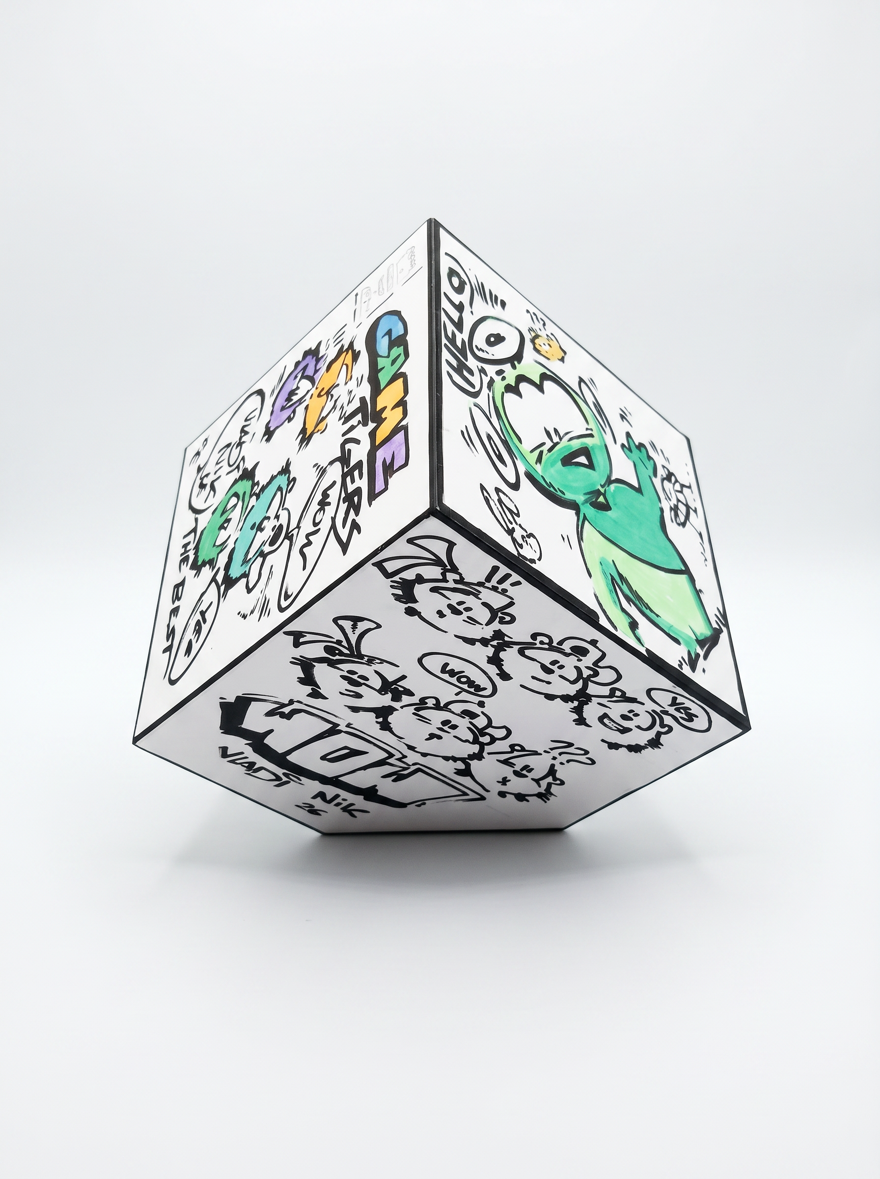 1/1 Unique Art Cube | Cube #05 | Gito x Art Vladi