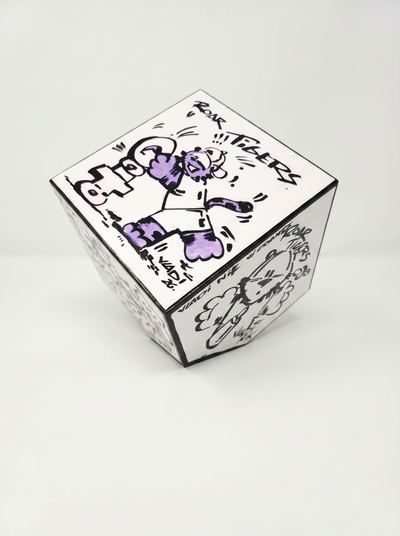 1/1 Unique Art Cube | Cube #04 | Gito x Art Vladi