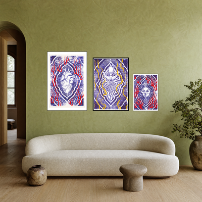 Hinode - Eternal sun | Fine Art Wall Print | Tattoo Art | Limited 300/300