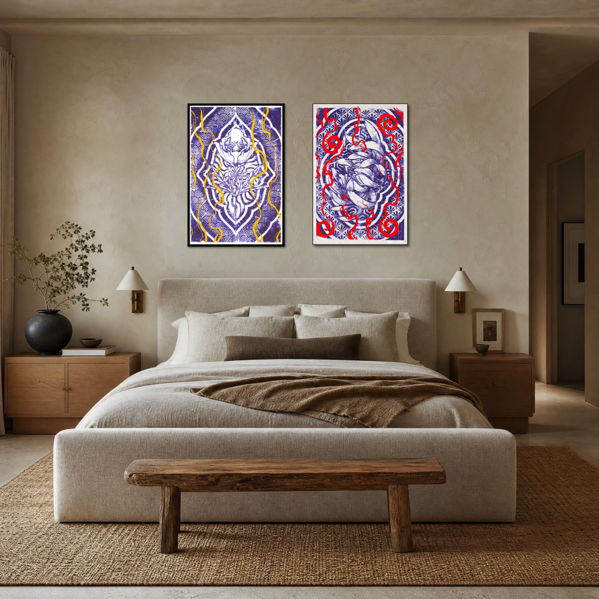 Kiku - Japanese Chrysanthemum | Fine Art Wall Print | Tattoo Art | Limited 500/500