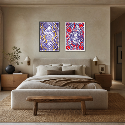Kiku - Japanese Chrysanthemum | Fine Art Wall Print | Tattoo Art | Limited 500/500