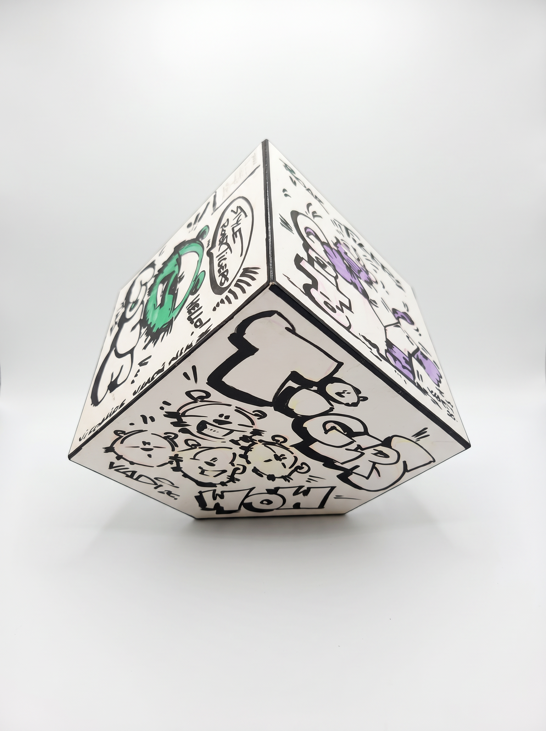 1/1 Unique Art Cube | Cube #04 | Gito x Art Vladi