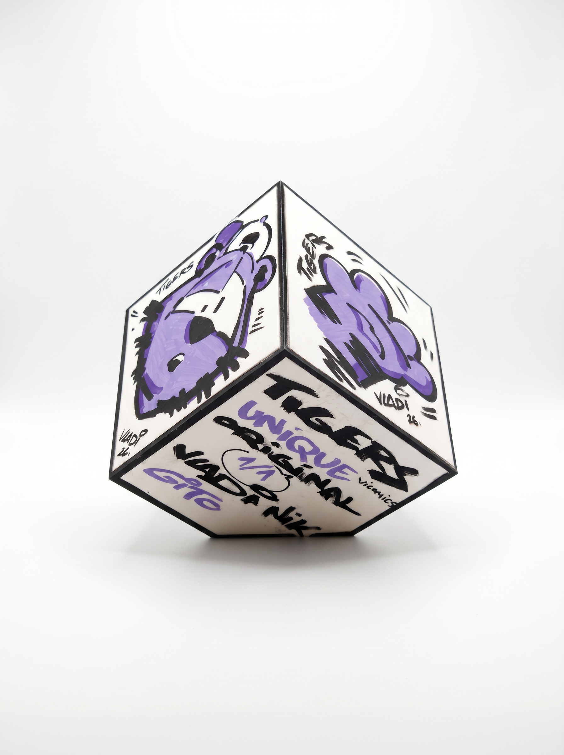 1/1 Unique Art Cube | Cube #10 | Gito x Art Vladi