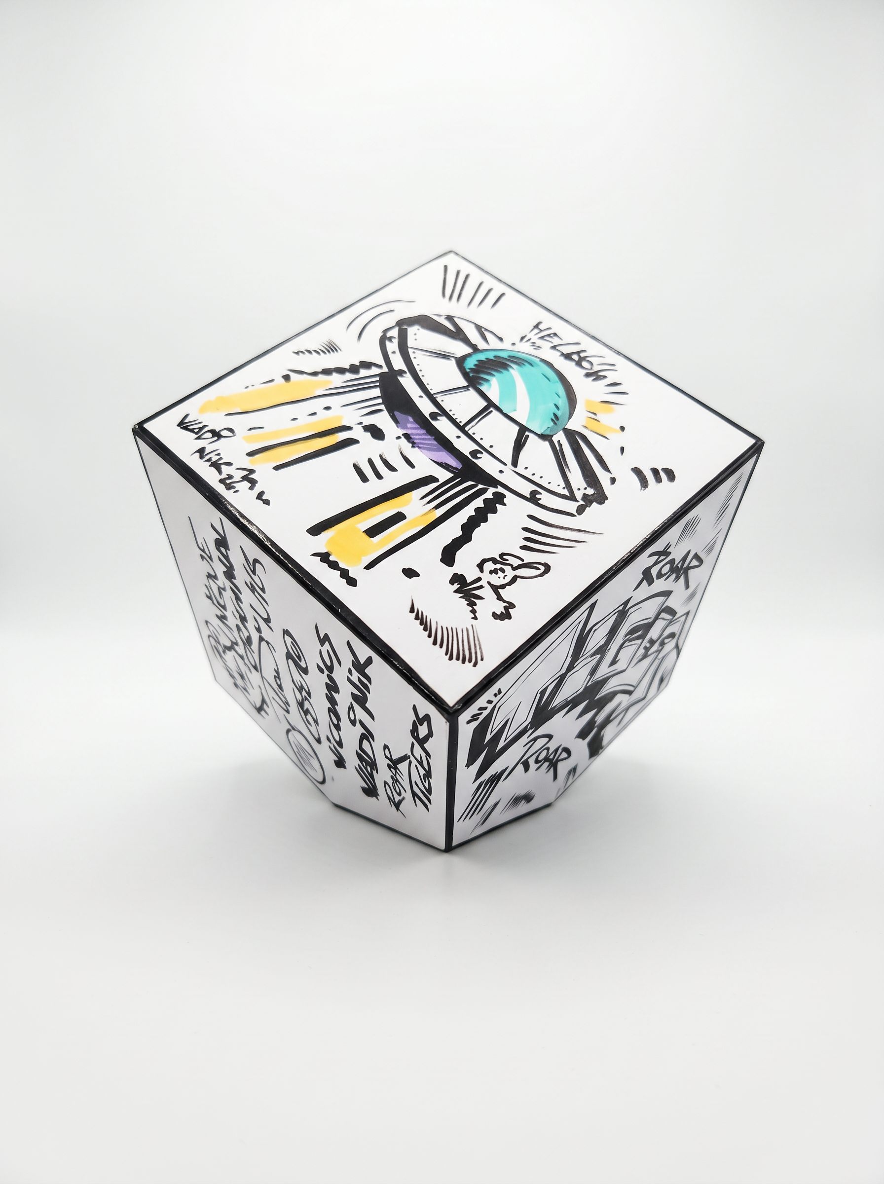 1/1 Unique Art Cube | Cube #05 | Gito x Art Vladi
