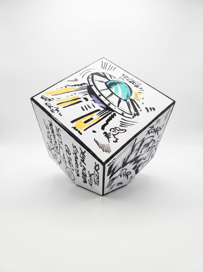1/1 Unique Art Cube | Cube #05 | Gito x Art Vladi