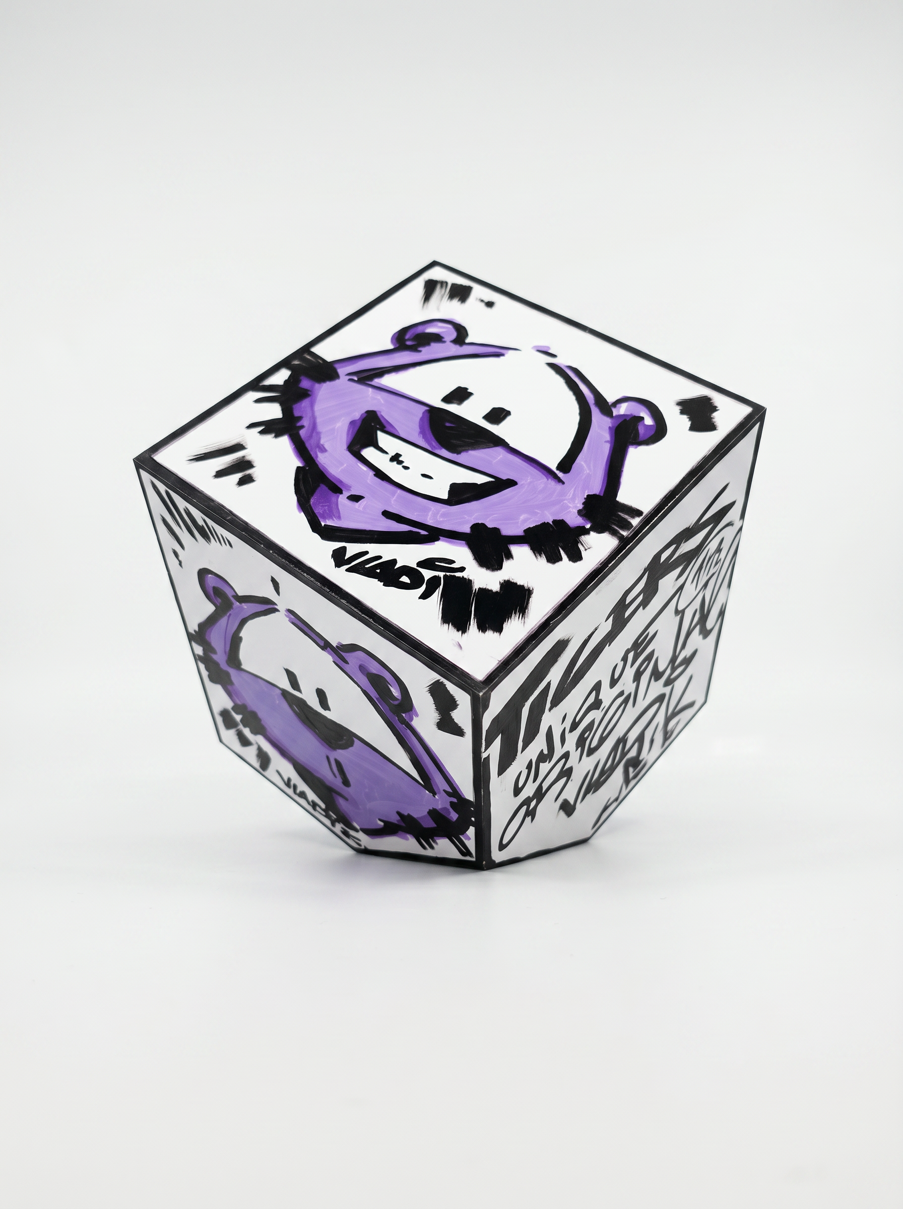 1/1 Unique Art Cube | Cube #02 | Gito x Art Vladi