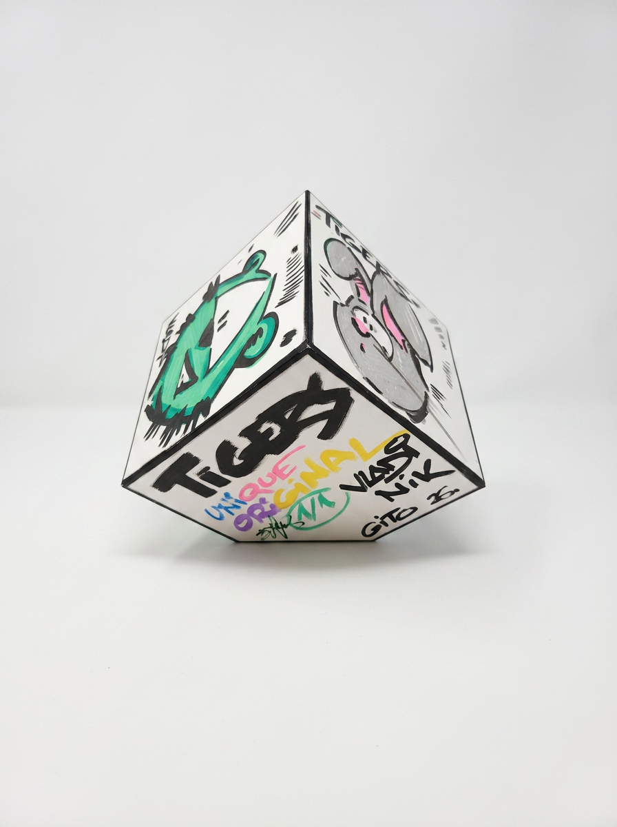 1/1 Unique Art Cube | Cube #11 | Gito x Art Vladi