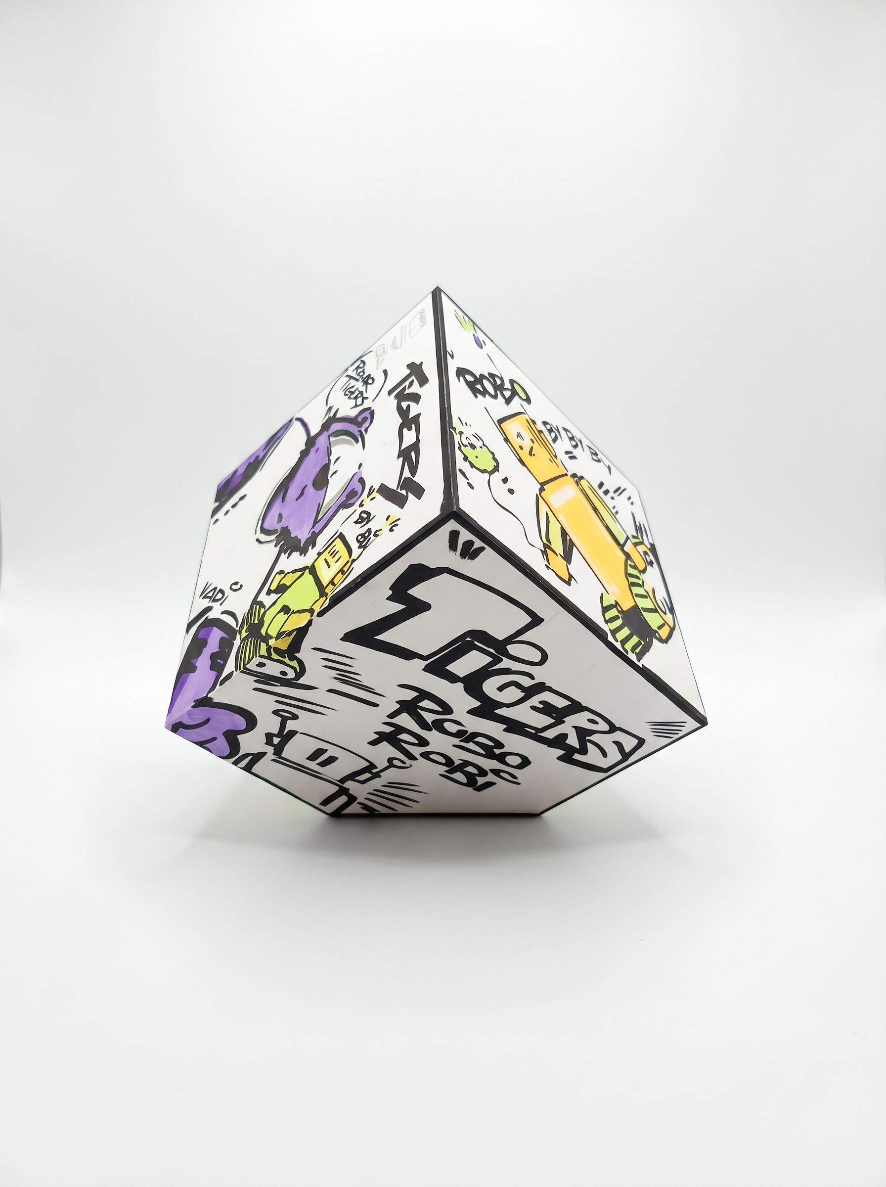 1/1 Unique Art Cube | Cube #07 | Gito x Art Vladi
