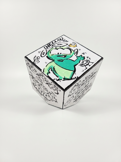 1/1 Unique Art Cube | Cube #05 | Gito x Art Vladi