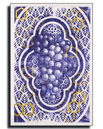 Budou - Grapes | Fine Art Wall Print | Tattoo Art | Limited 50/50