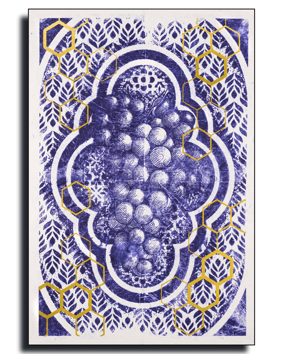 Budou - Grapes | Fine Art Wall Print | Tattoo Art | Limited 50/50