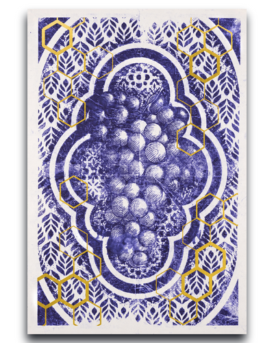 Budou - Grapes | Fine Art Wall Print | Tattoo Art | Limited 50/50