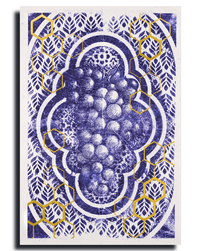 Budou - Grapes | Fine Art Wall Print | Tattoo Art | Limited 50/50