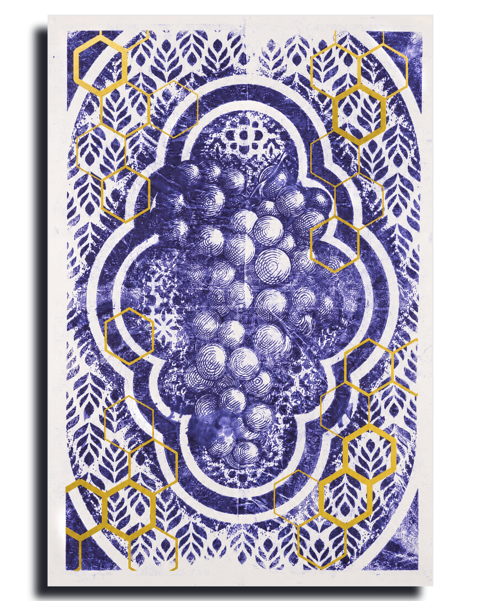 Budou - Grapes | Fine Art Wall Print | Tattoo Art | Limited 50/50
