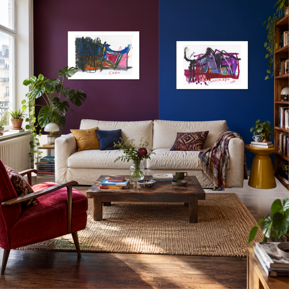 Konyovska Mountain #5 - Fine Art Wall Print | Mixed Technique | Limited 1000/1000