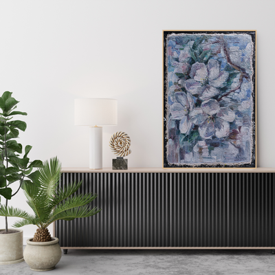 Blossom - Print of Buon Fresco Original Painting by Alexander Yuzev photographed for GIto Art & Decor - High Quality Art Print - framed wall decor