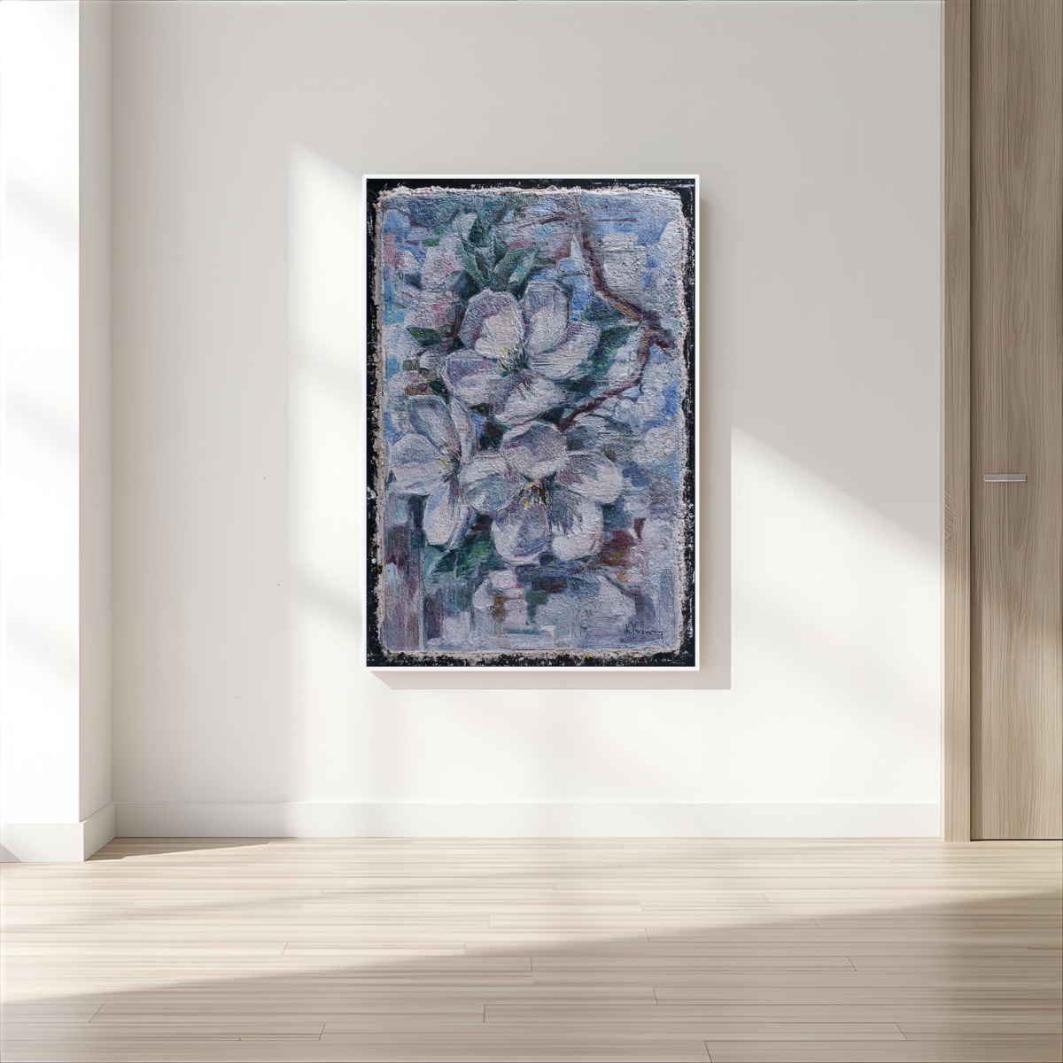 Blossom - Print of Buon Fresco Original Painting by Alexander Yuzev photographed for GIto Art & Decor - High Quality Art Print - framed wall decor
