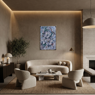 Blossom - Print of Buon Fresco Original Painting by Alexander Yuzev photographed for GIto Art & Decor - High Quality Art Print - framed wall decor