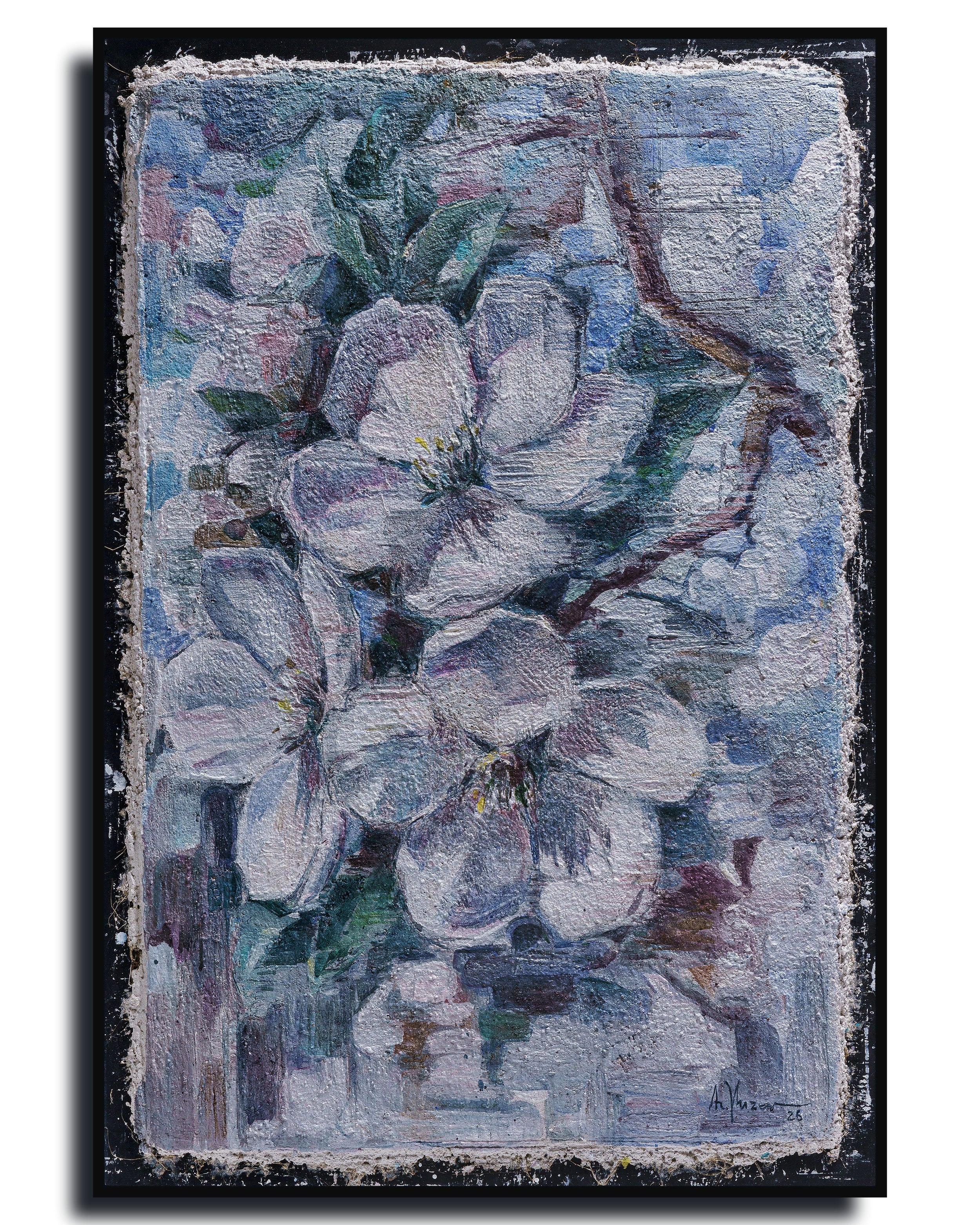 Blossom - Print of Buon Fresco Original Painting by Alexander Yuzev photographed for GIto Art & Decor - High Quality Art Print - framed wall decor