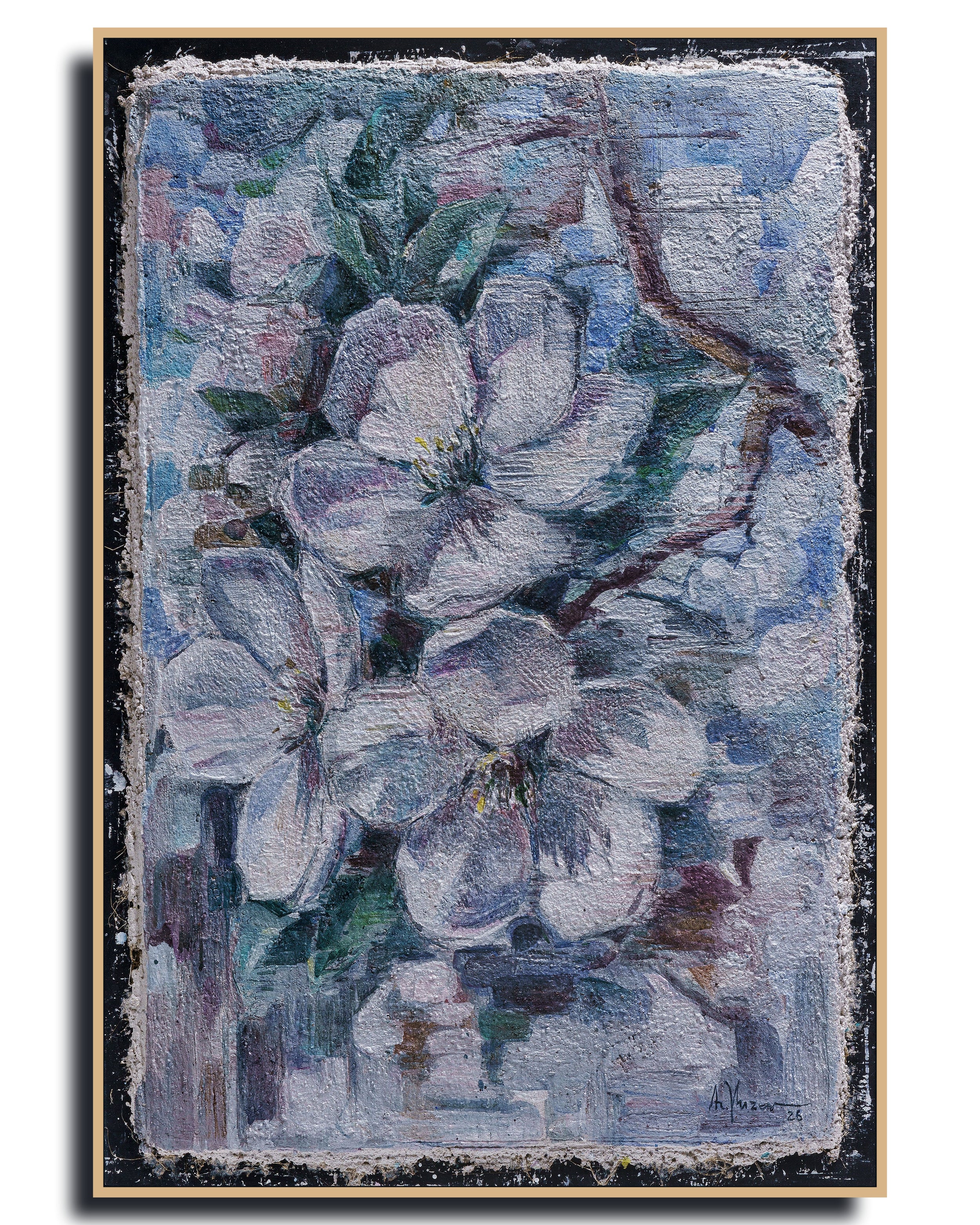Blossom - Print of Buon Fresco Original Painting by Alexander Yuzev photographed for GIto Art & Decor - High Quality Art Print - framed wall decor