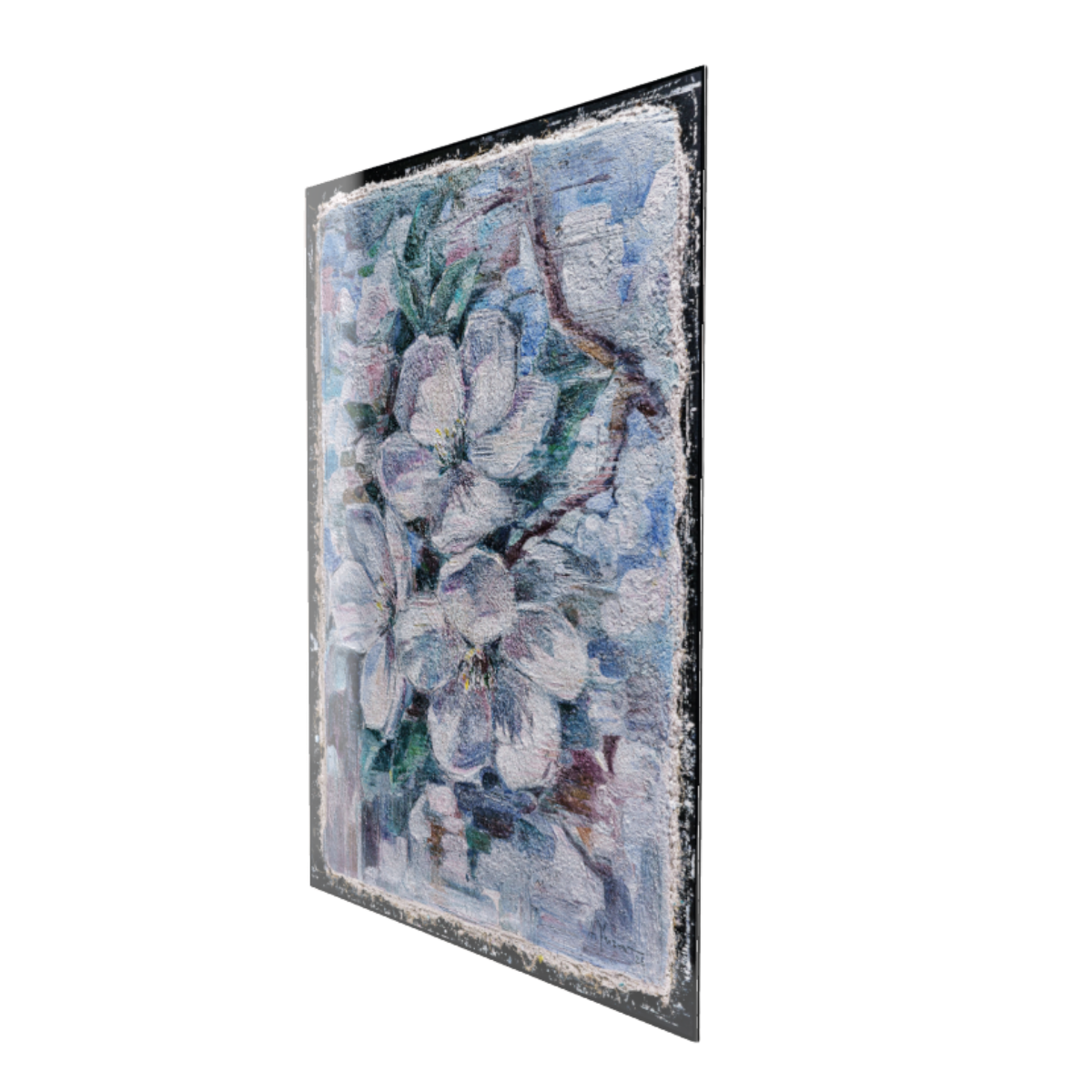 Blossom - Print of Buon Fresco Original Painting by Alexander Yuzev photographed for GIto Art & Decor - High Quality Art Print - framed wall decor
