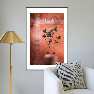 Blue Sea Thistle – Fine Art Photography  - Earth Tones - Wall Art - Limited Edition