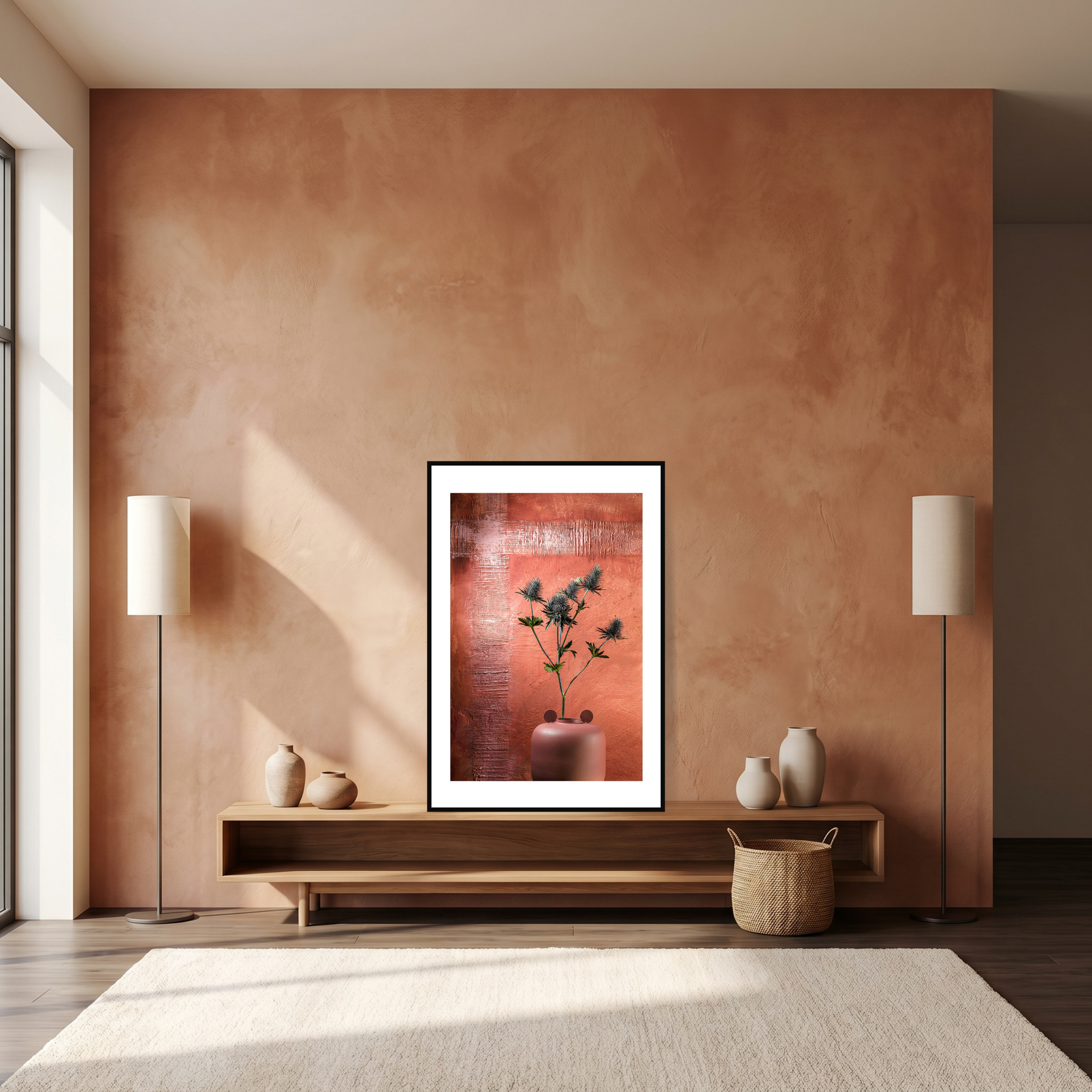 Blue Sea Thistle – Fine Art Photography  - Earth Tones - Wall Art - Limited Edition