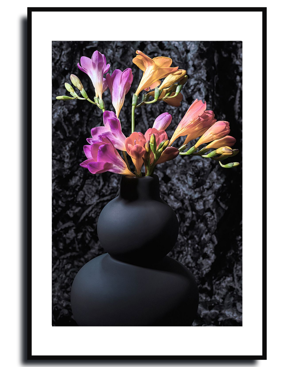 Freesias ~ Fine Art Photograpphy by Ivo Titzin ~ Luxury Wall Art by Gito