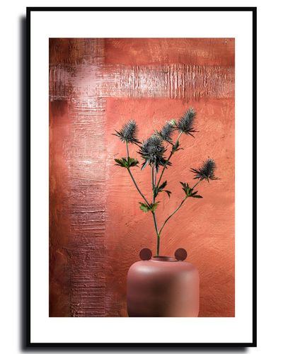 Blue Sea Thistle – Fine Art Photography  - Earth Tones - Wall Art - Limited Edition