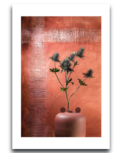 Blue Sea Thistle – Fine Art Photography  - Earth Tones - Wall Art - Limited Edition