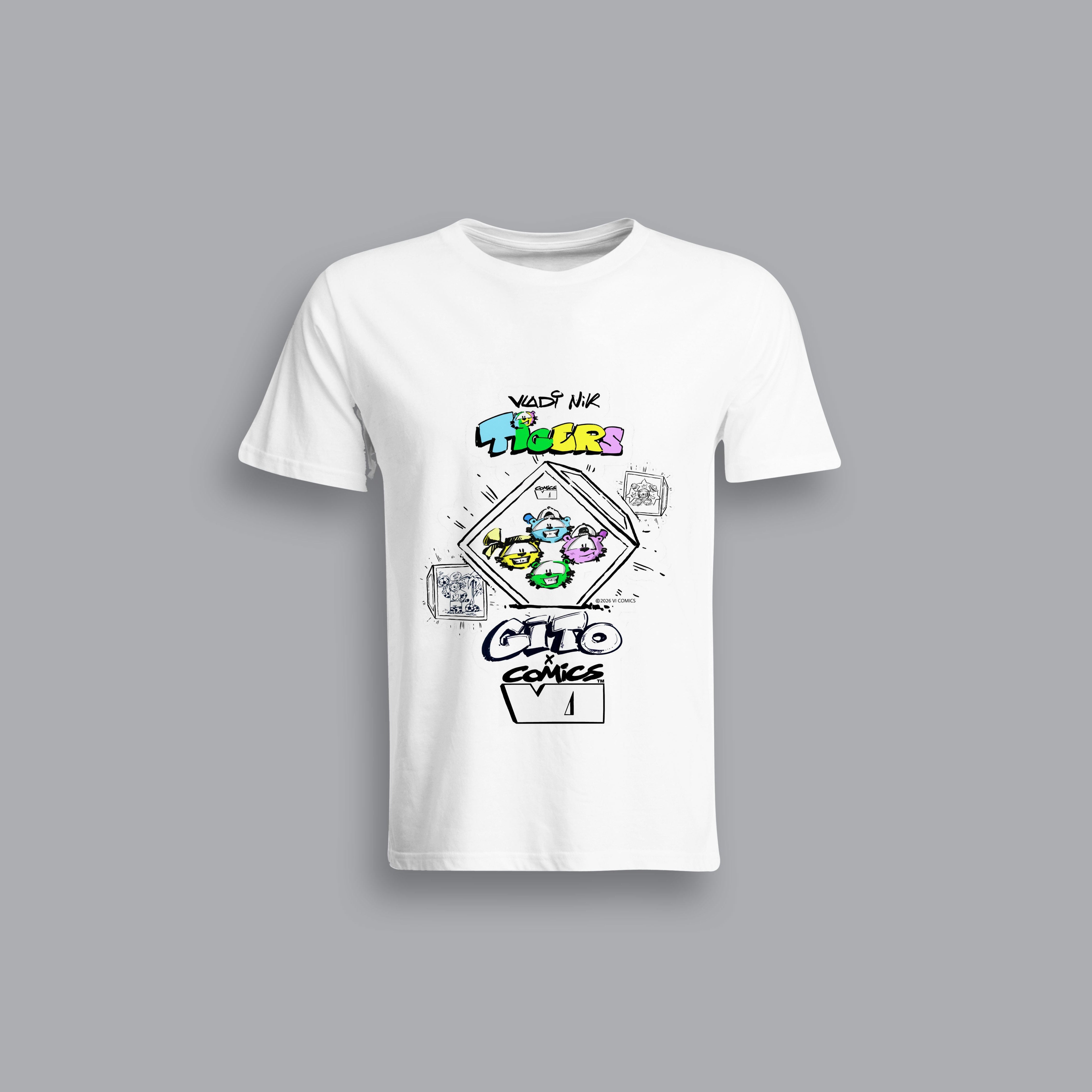 Signed T-shirt |  Gito X Art Vladi  |  Aniventure COMIC CON