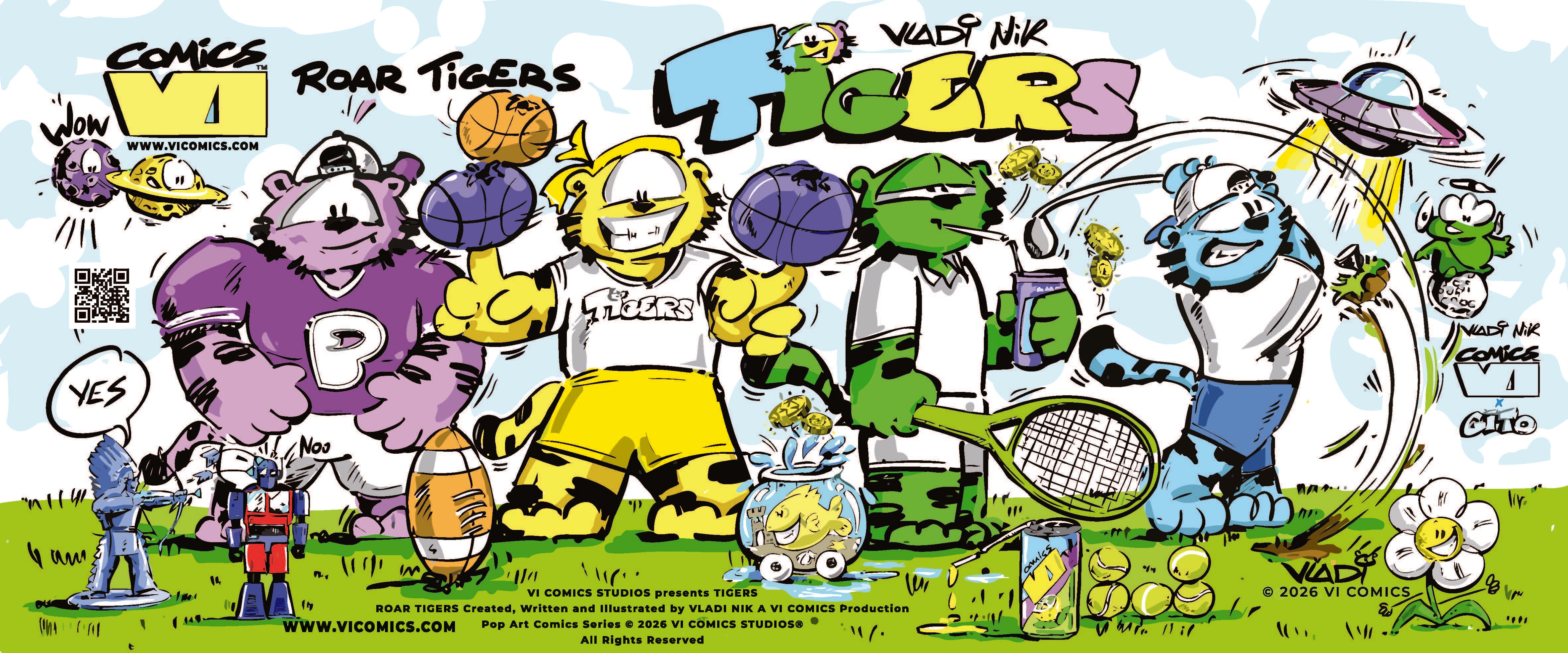 Tigers Comics - Gito Art x Vladi Art
