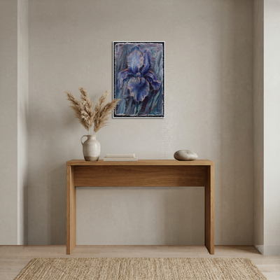 Iris - Print of Buon Fresco Original Painting by Alexander Yuzev photographed for GIto Art & Decor - High Quality Art Print - framed wall decor
