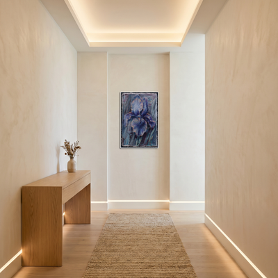 Iris - Print of Buon Fresco Original Painting by Alexander Yuzev photographed for GIto Art & Decor - High Quality Art Print - framed wall decor