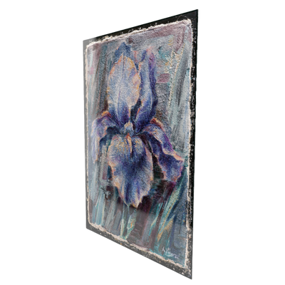 Iris - Print of Buon Fresco Original Painting by Alexander Yuzev photographed for GIto Art & Decor - High Quality Art Print - framed wall decor